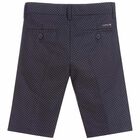 شورت باللون الكحلي للأولاد, 1, hi-res