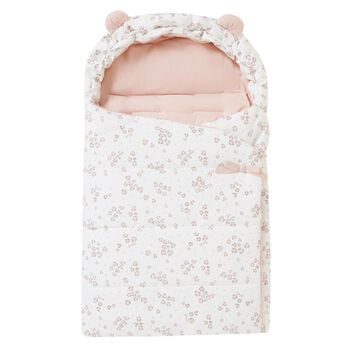 Mayoral Baby Girls Ivory & Pink Nest, 1 Baby Girls Ivory & Pink Nest