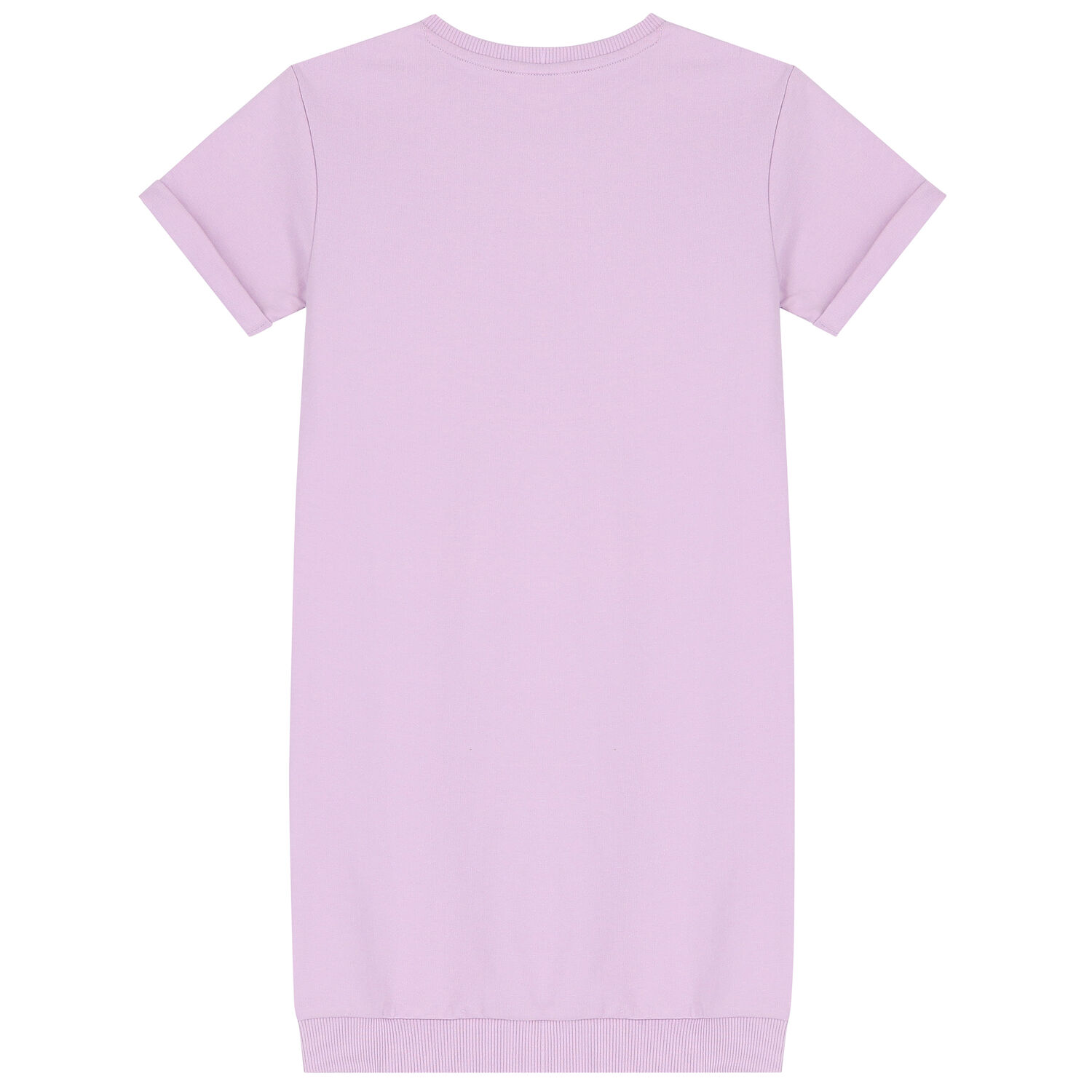 فستان بنات بالشعار باللون البنفسجي, 3, hi-res