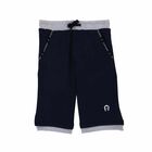 Boys Navy & Grey Jersey Shorts, 1, hi-res