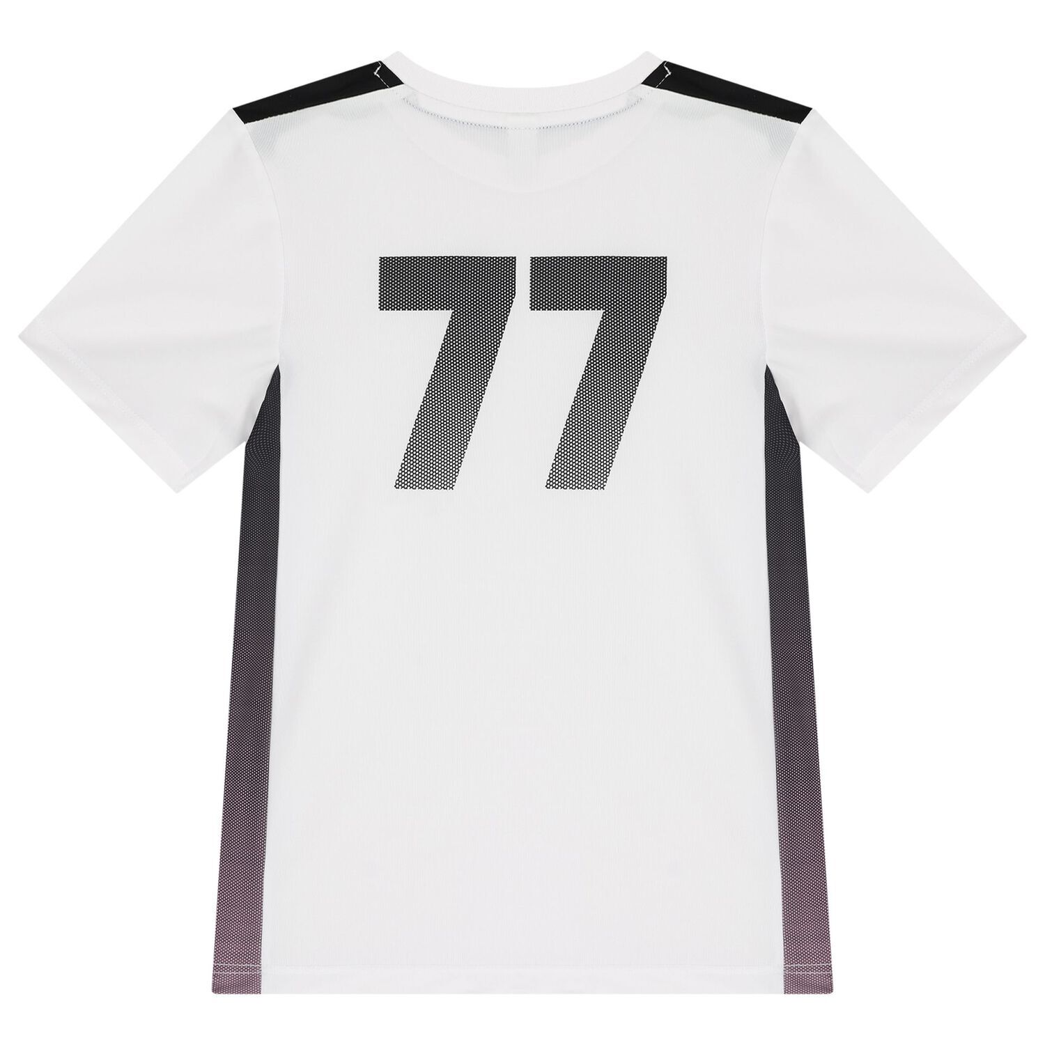 قميص أبيض بشعار للأولاد, 1, hi-res