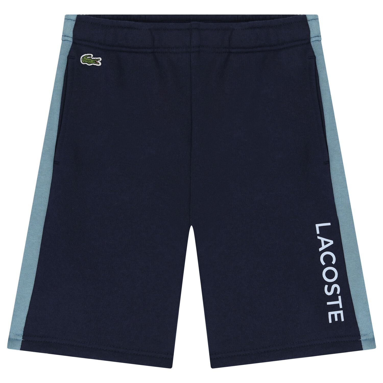 Boys Navy Blue Cotton Jersey Shorts, 1, hi-res image number null