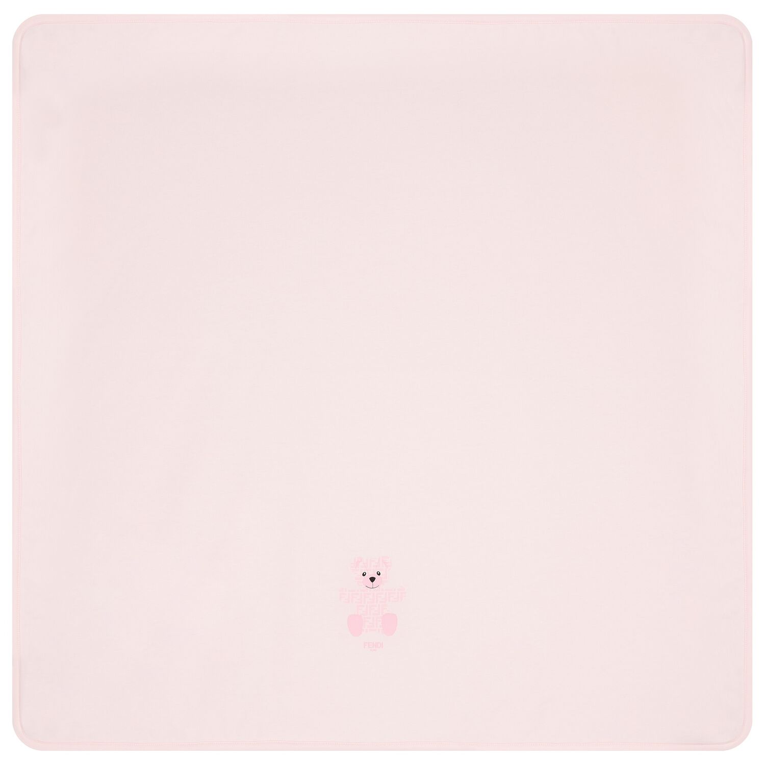 Baby Girls Pink Teddy Bear Logo Blanket, 2, hi-res