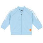 Younger Boys Blue & White Logo 3-Piece Tracksuit, 1, hi-res