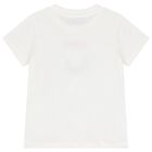 تيشيرت بالشعار بطبعه كريسماس تيدى بير باللون العاجى , 1, hi-res