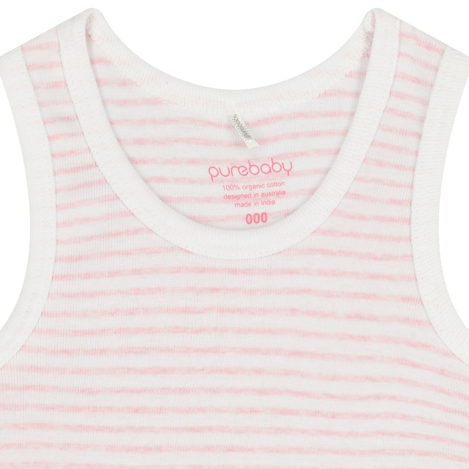 Baby Girls Pink & White Bodysuits ( 2-Pack ), 2, hi-res