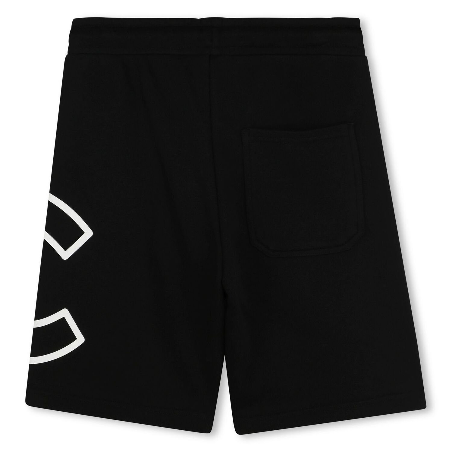 Boys Black Logo Shorts, 1, hi-res image number null