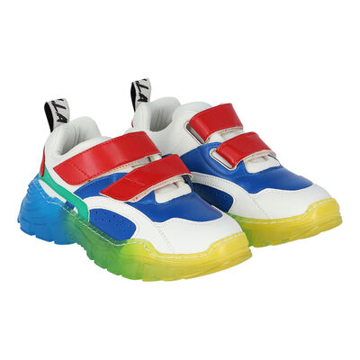 حذاء رياضي بالشعار متعدد الاألوان للأولاد