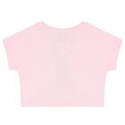 Girls Pink Jordan Logo T-Shirt, 1, hi-res