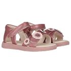 Younger Girls Pink Flower Sandals, 3, hi-res