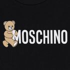 تيشيرت أطفال بشعار تيدي بير باللون الأسود , 2, hi-res