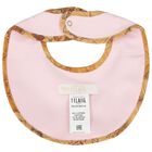 طقم هدايا ملابس أطفال بناتي بطبعة خريطة جغرافية باللونين الوردي والبيج, 2, hi-res