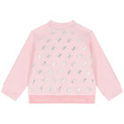 بدلة رياضية باللون الوردي والأبيض للبنات (3 قطع), 1, hi-res