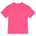 Girls Pink Logo T-Shirt, 1, hi-res