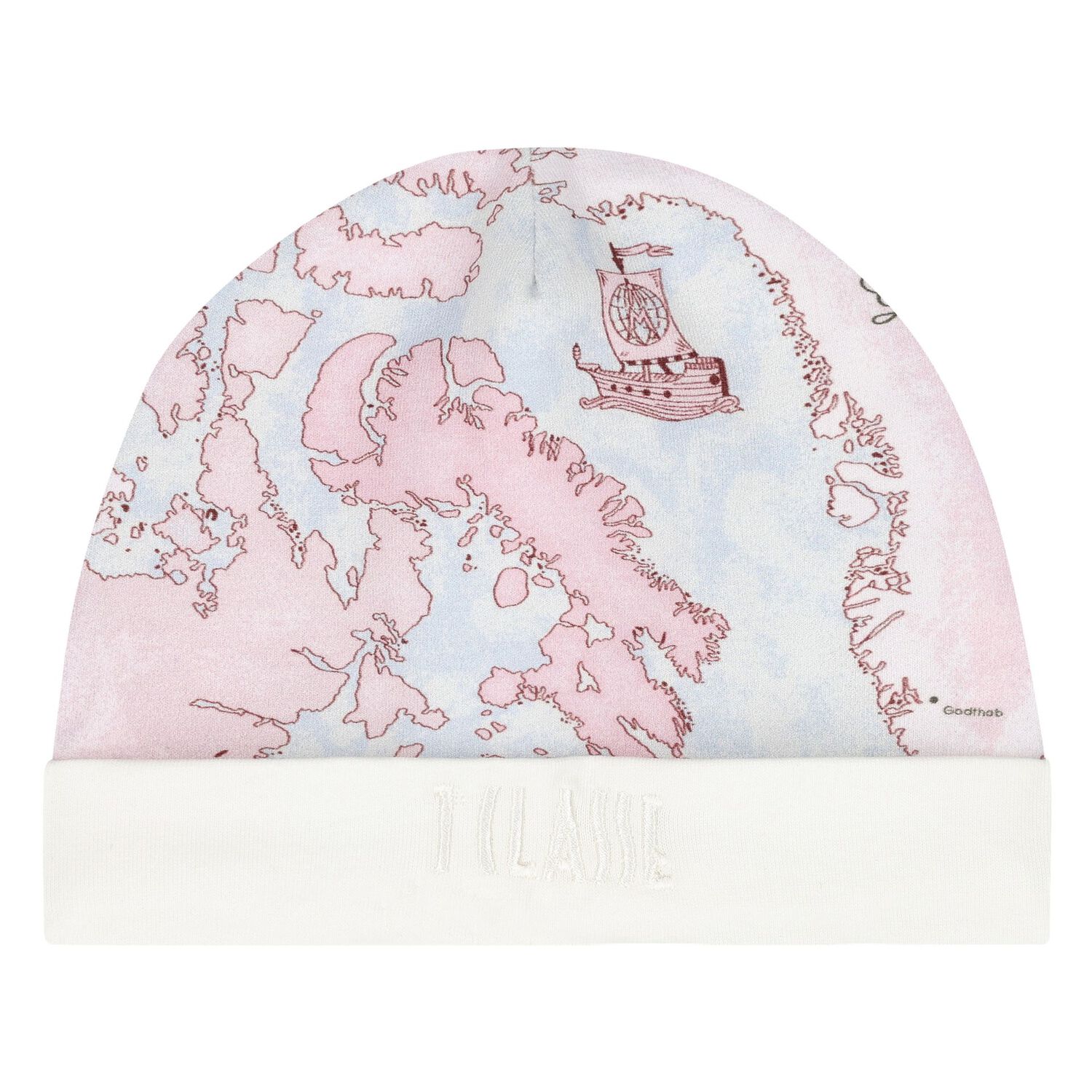 Baby Girls Pink & Blue Geo Map Babygrow Gift Set, 2, hi-res image number null