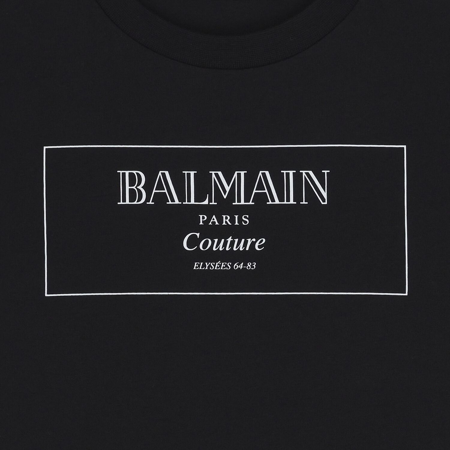 تي شيرت باللون  أسود بشعار للبنات, 1, hi-res