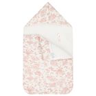Baby Girls Ivory & Pink Toile De Jouy Baby Nest, 3, hi-res