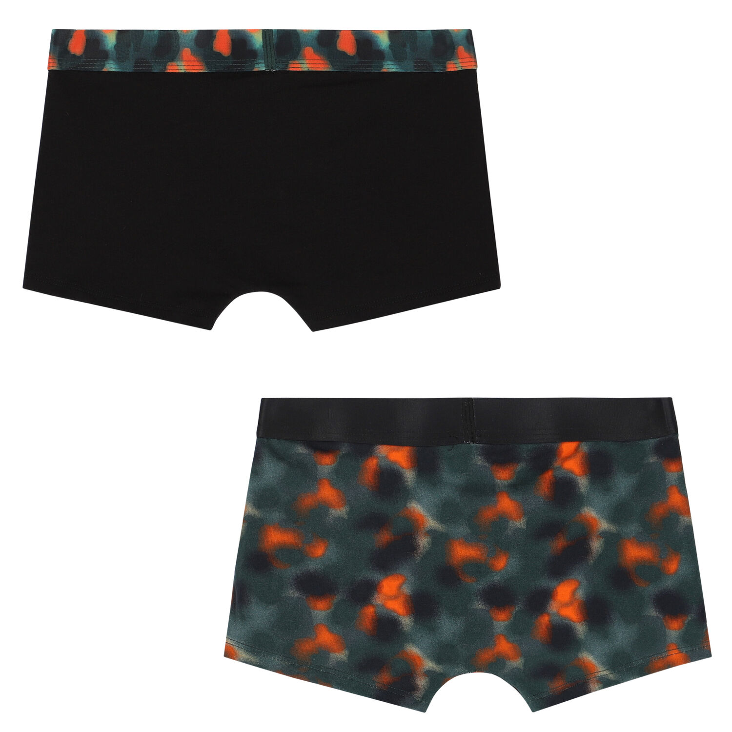 Boys Black & Green Logo Boxer Shorts ( 2-Pack ), 12, hi-res
