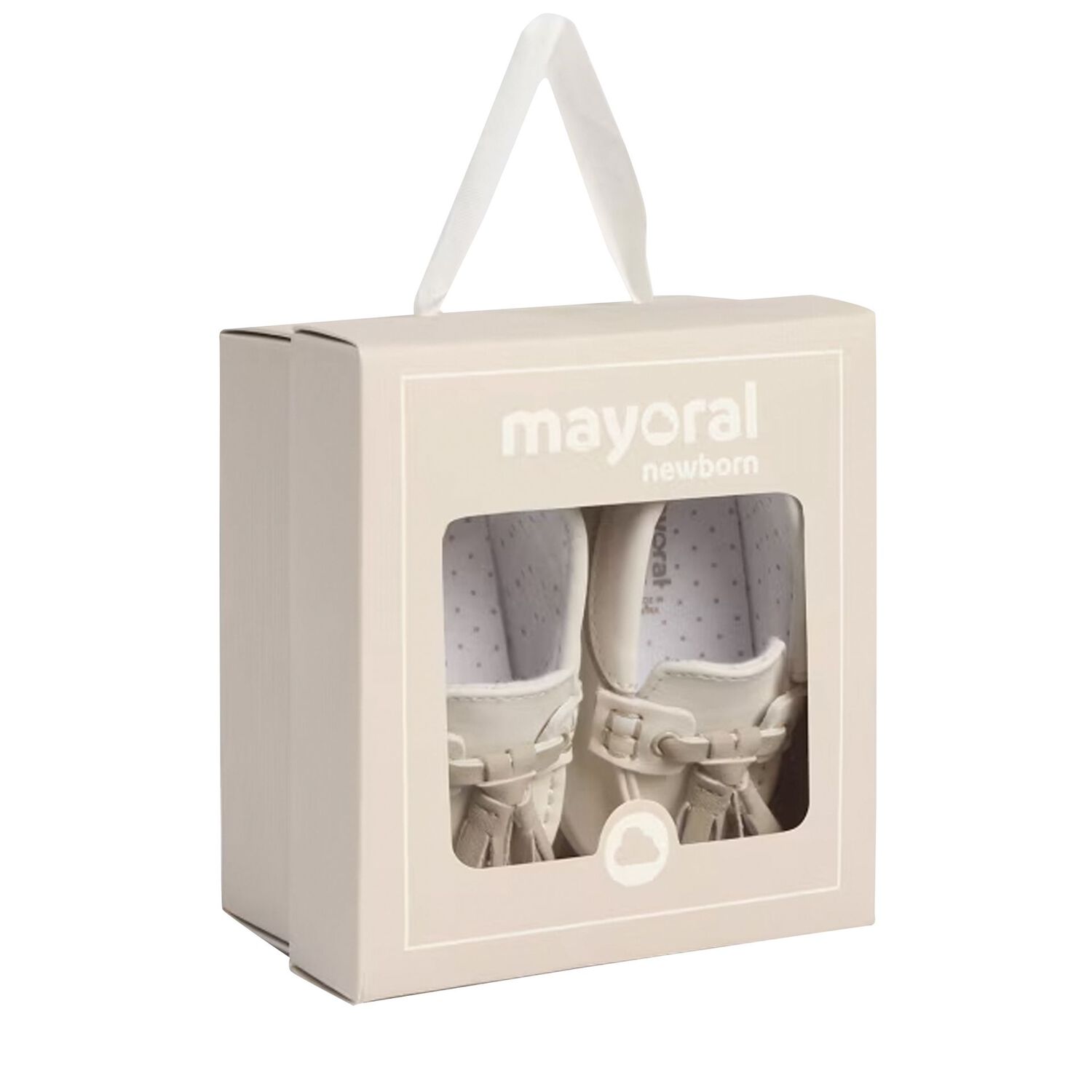 حذاء أولاد موكاسين باللون العاجي, 2, hi-res