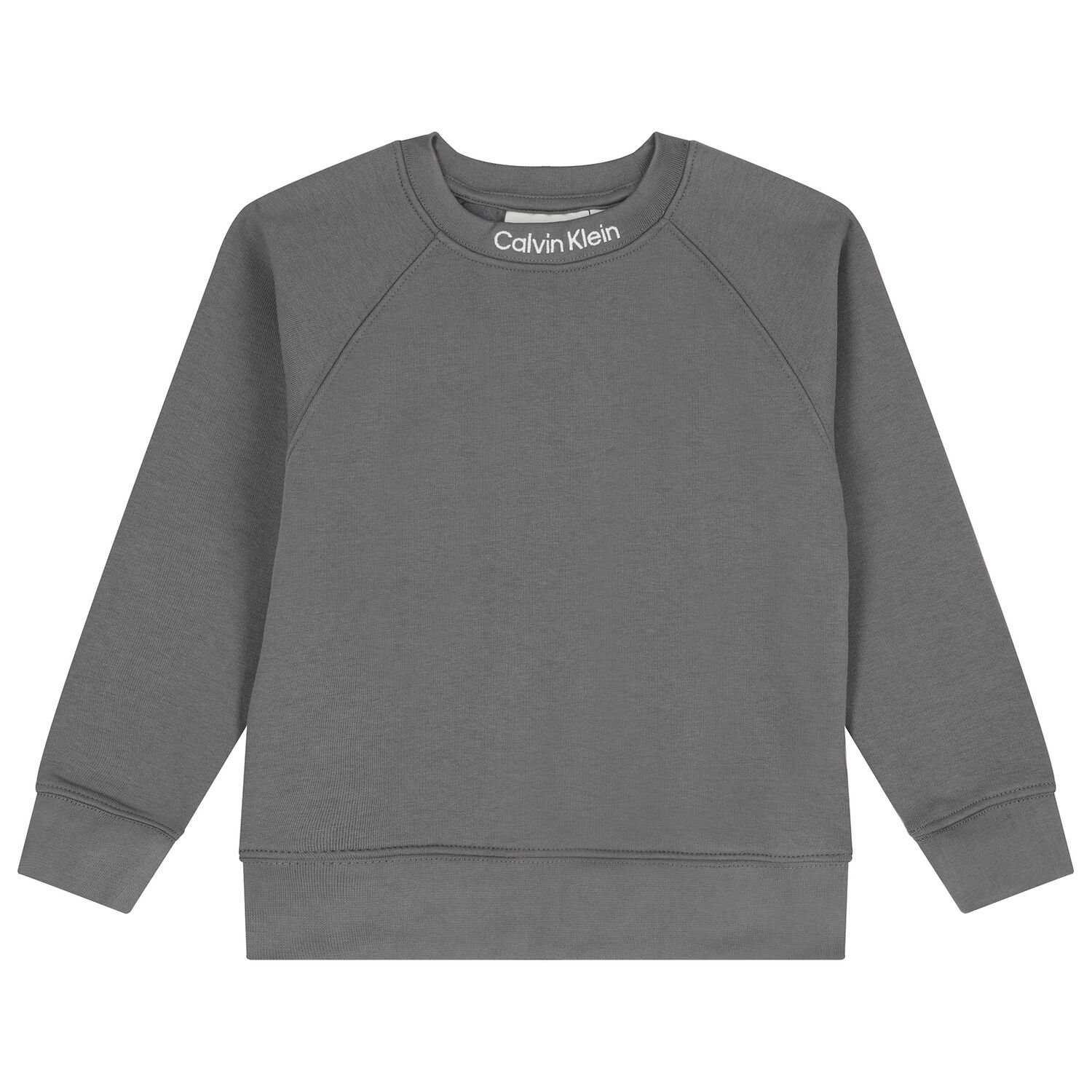 Boys Grey Logo Sweatshirt, 1, hi-res