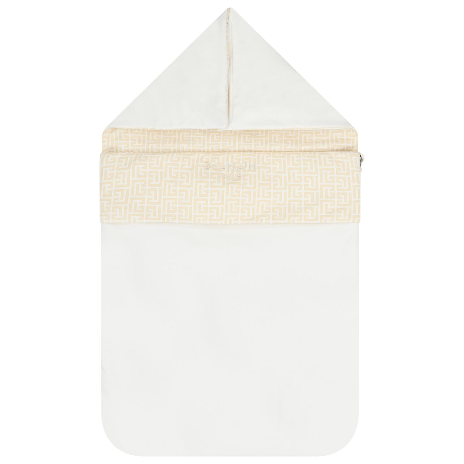 عش الطفل بشعار باللونين الأبيض و الأصفر, 1, hi-res