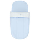 مدس عربة أطفال مزينة بالنقاط باللون الأزرق والأبيض , 1, hi-res