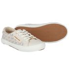 Girls Ivory Logo Trainers, 1, hi-res