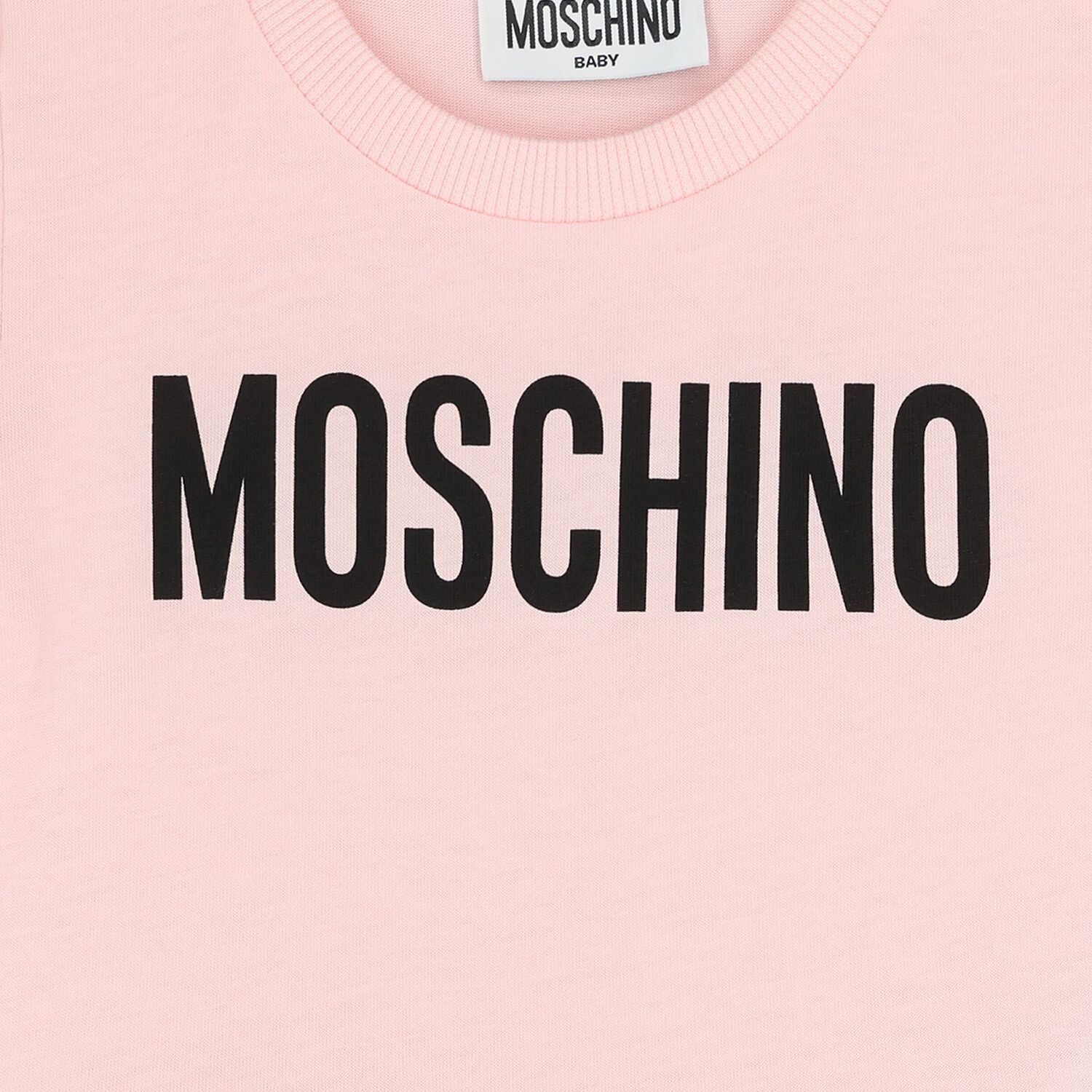 Younger Girls Pink Logo Dress , 1, hi-res