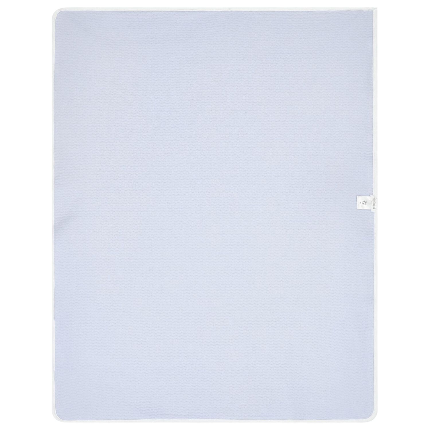 بطانية أولاد بشعار تيدي بير والقلب باللون الأزرق, 1, hi-res image number null