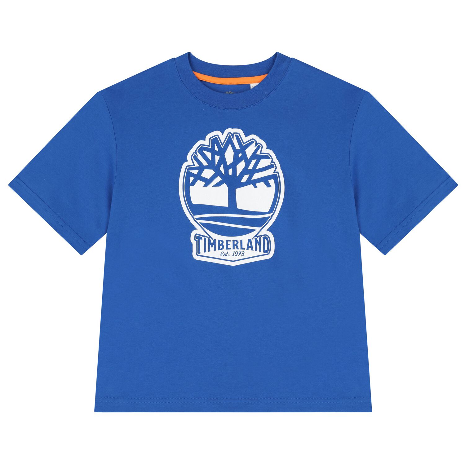 Boys Blue Logo T-Shirt, 6, hi-res