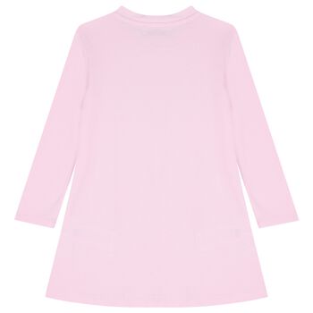 Girls Pink Ruffled Orchidee Dress