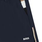 ملابس سباحة للأولاد من ماركة ميني مي باللون الكحلي بشعار الماركة, 1, hi-res