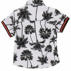 Younger Boys White & Black Shirt, 1, hi-res