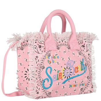 Girls Pink Colette Logo Tote Bag ( 30cm )