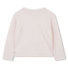 Girls Pink Long Sleeve Top, 1, hi-res