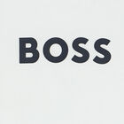 Younger Boys White Logo T-Shirt, 1, hi-res