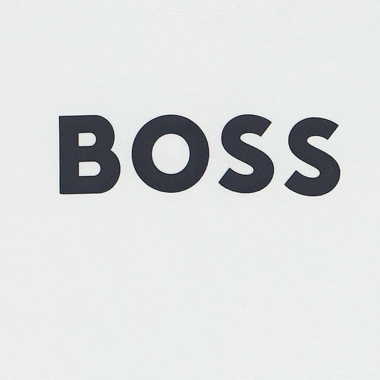 Younger Boys White Logo T-Shirt, 1, hi-res image number null