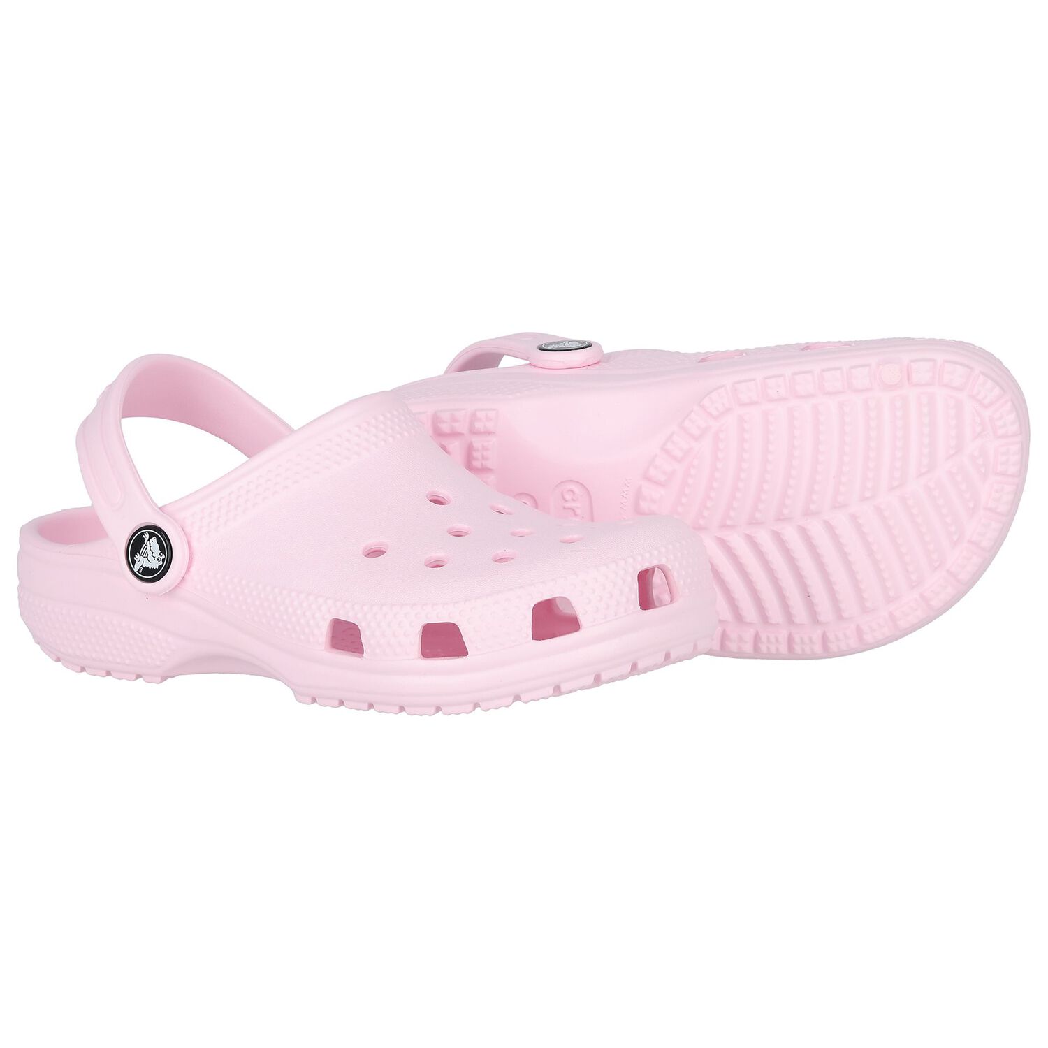 Girls Pale Pink Classic Clogs Sandals, 5, hi-res image number null