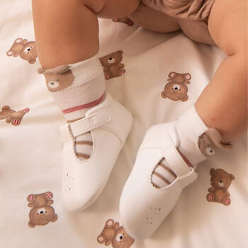 Ivory Pre Walker Baby Shoes