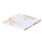 Baby Boys White & Beige Safari Blanket, 2, hi-res