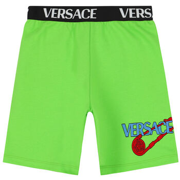 Green Logo Shorts