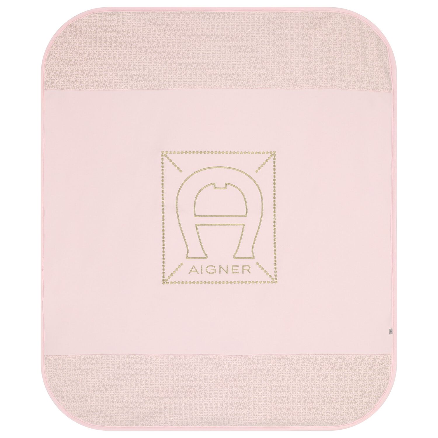 Baby Girls Pink Logo Blanket, 3, hi-res