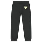 Boys Grey Logo Tracksuit, 4, hi-res