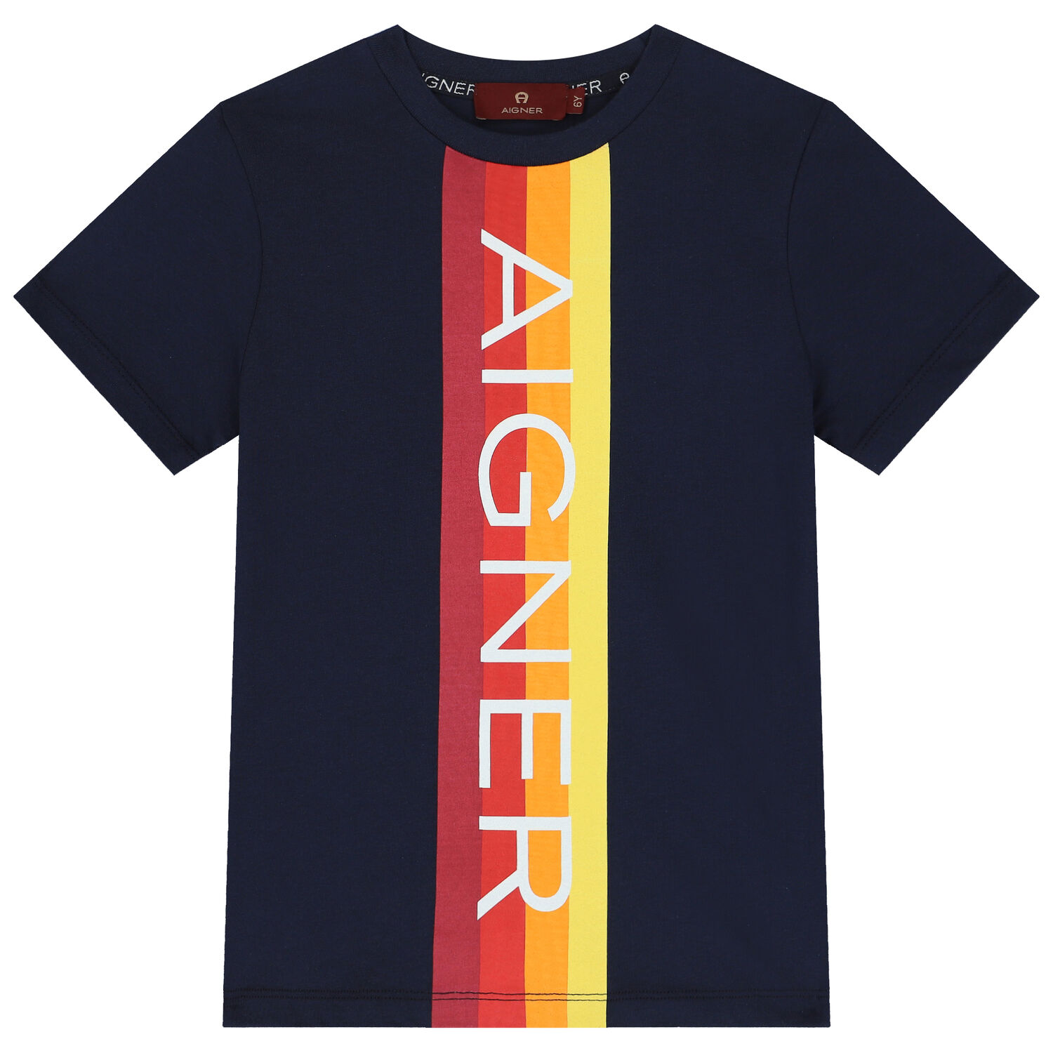 Boys Navy Logo T-Shirt, 1, hi-res