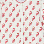 Baby Girls Ivory & Red Candy Babygrow, 1, hi-res