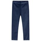 ليجينز للبنات باللون الكحلى , 1, hi-res