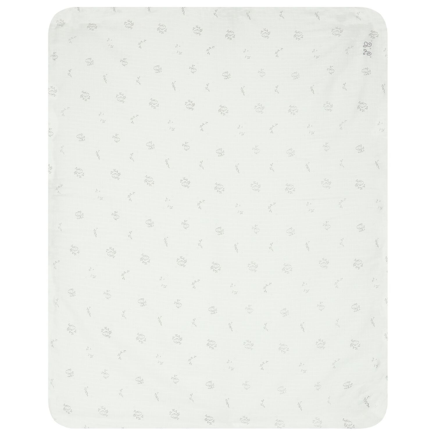 Ivory Rabbit Baby Blanket, 1, hi-res