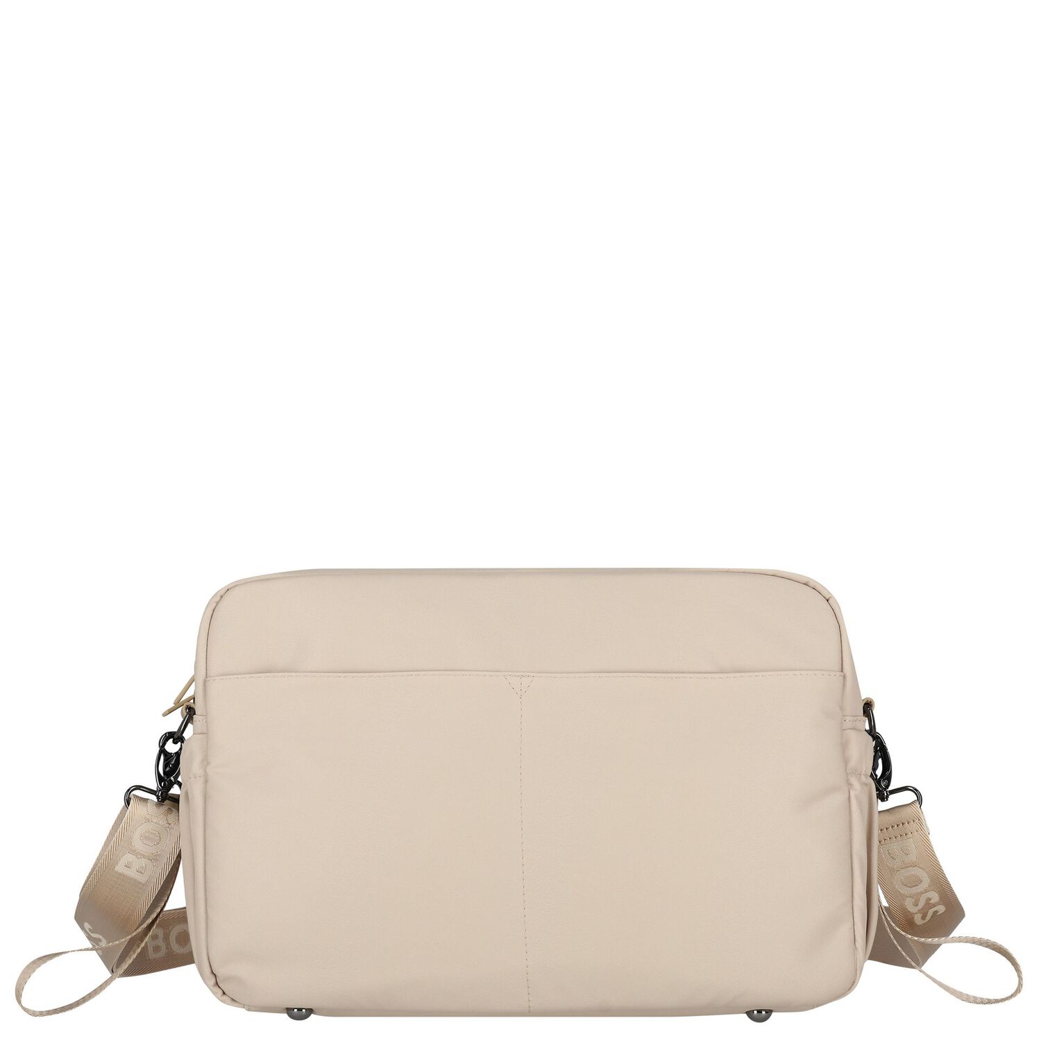 Beige Logo Red Panda Baby Changing Bag ( 38cm ), 3, hi-res