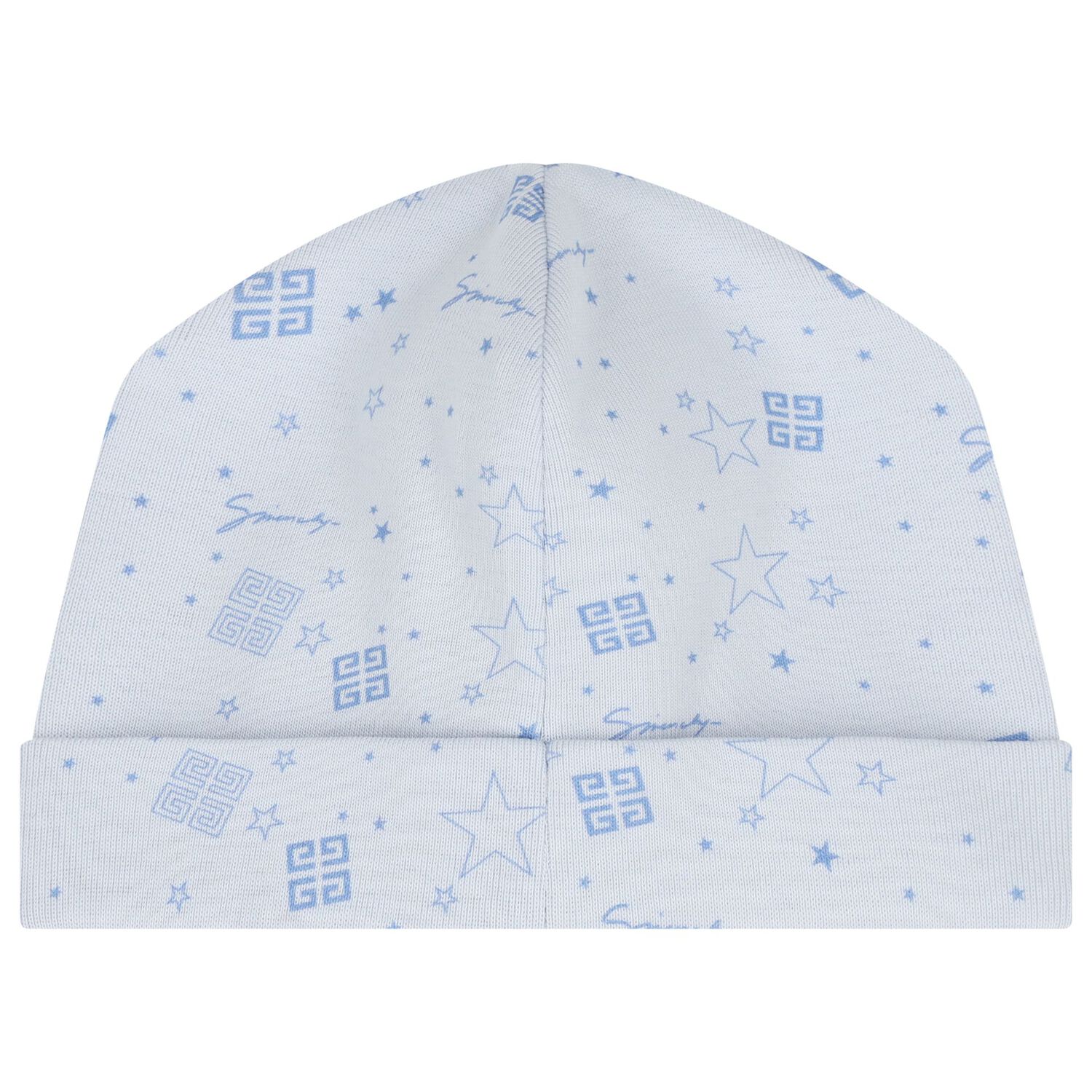 Blue Logo Baby Blanket & Hat Set, 2, hi-res