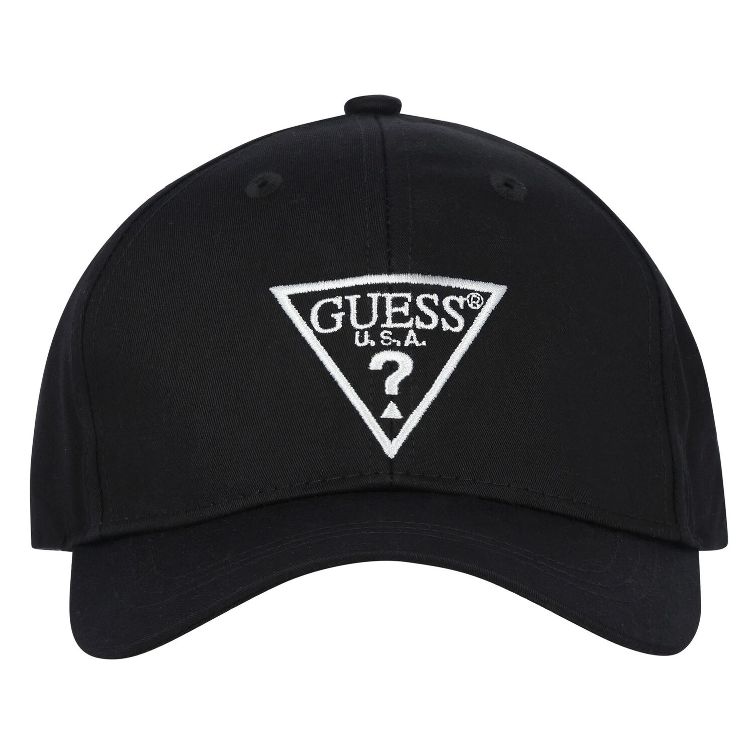 Boys Black Logo Cap, 2, hi-res